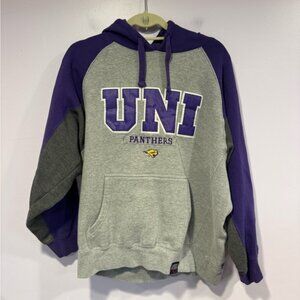 Purple and Grey heavyweight UNI panthers sweatshirt